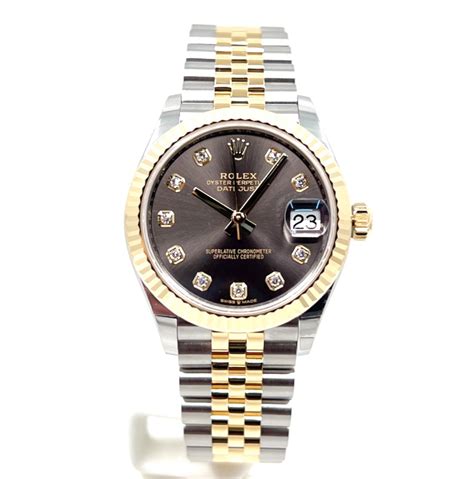 rolex perpetual 31 dark grey|rolex datejust 278273.